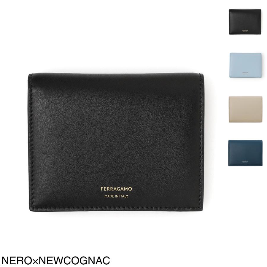 FERRAGAMO（フェラガモ） FERRAGAMO 2つ折り財布 小銭入れ付き