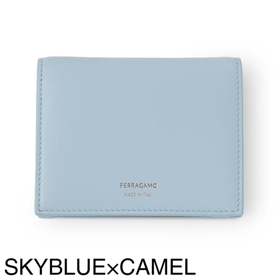FERRAGAMO（フェラガモ） FERRAGAMO 2つ折り財布 小銭入れ付き