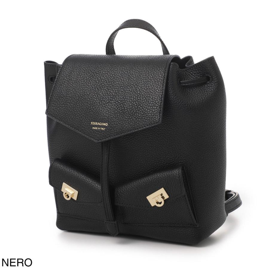かおっぺ FERRAGAMO（フェラガモ） バックパック レディース harley-grainy