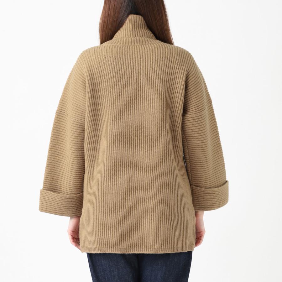 マックスマーラ Max Mara タートルネック ニット DULA ブラウン