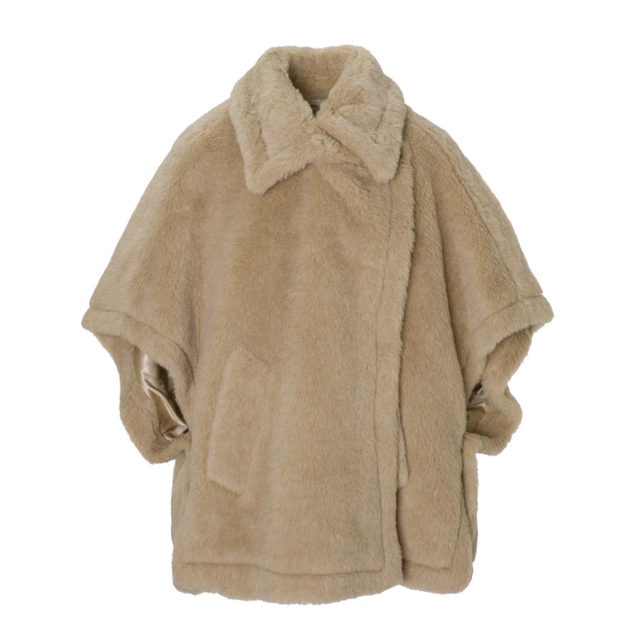 Max Mara マックスマーラ ケープ TEBE4 ポンチョ ベージュ レディース 