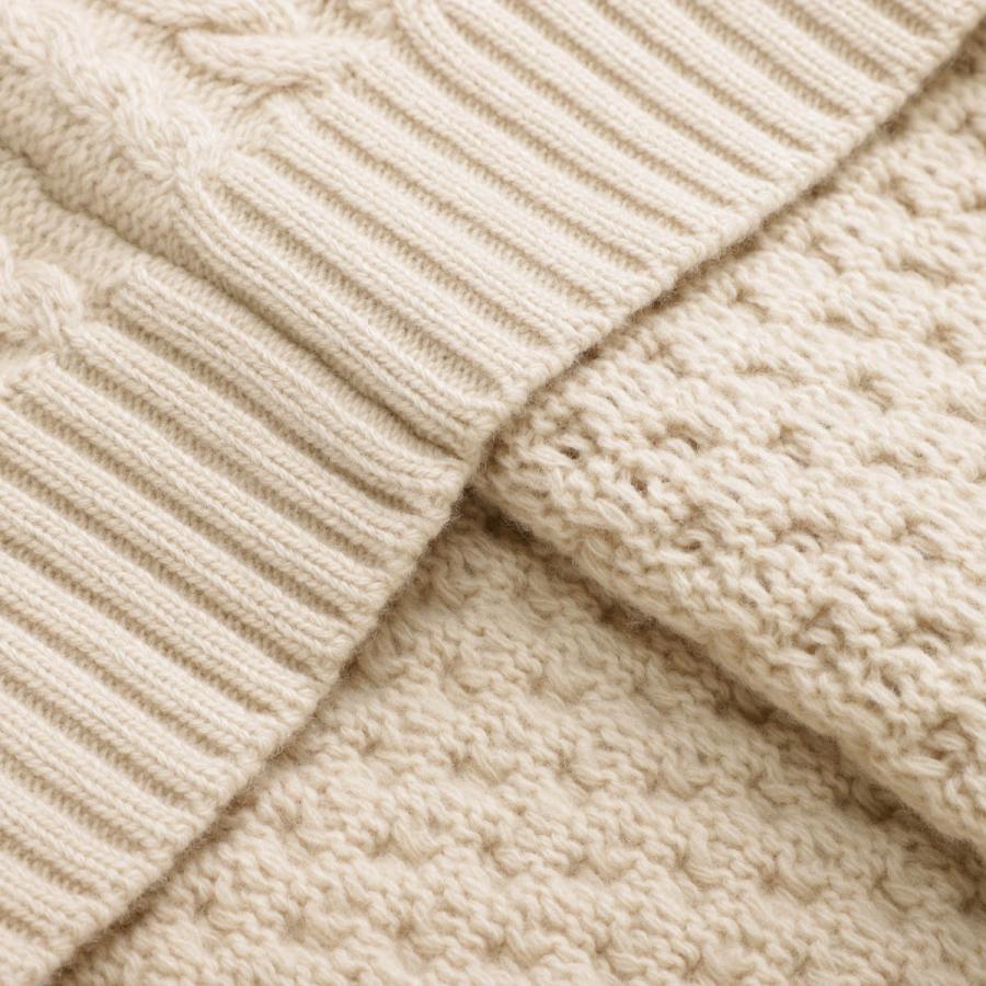 Max Mara ネックウォーマー ベージュ 341025022_1.jpg