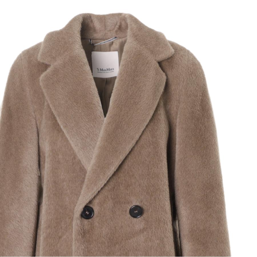 Max Mara エスマックスマーラ S ダブルブレストコート ROSETO 大きい 