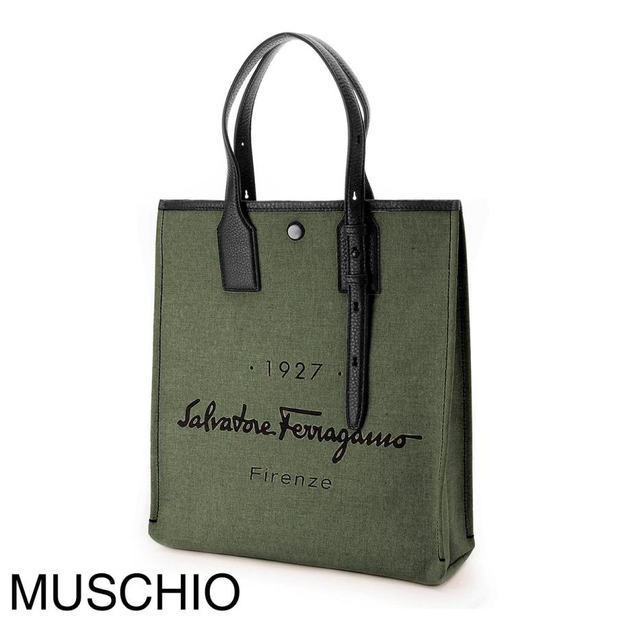 FERRAGAMO フェラガモ トートバッグ メンズ 240797-0751649 FERRAGAMO フェラガモ トートバッグ メンズ 240797-0751649