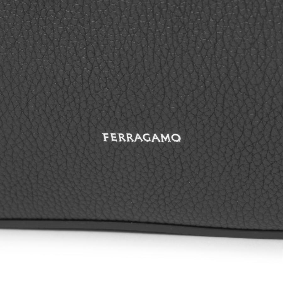 フェラガモ FERRAGAMO (Salvatore Ferragamo) ショルダーバッグ クロスボディバッグ ブラック メンズ cut-out-241241-0764013-nero｜mb-y｜09