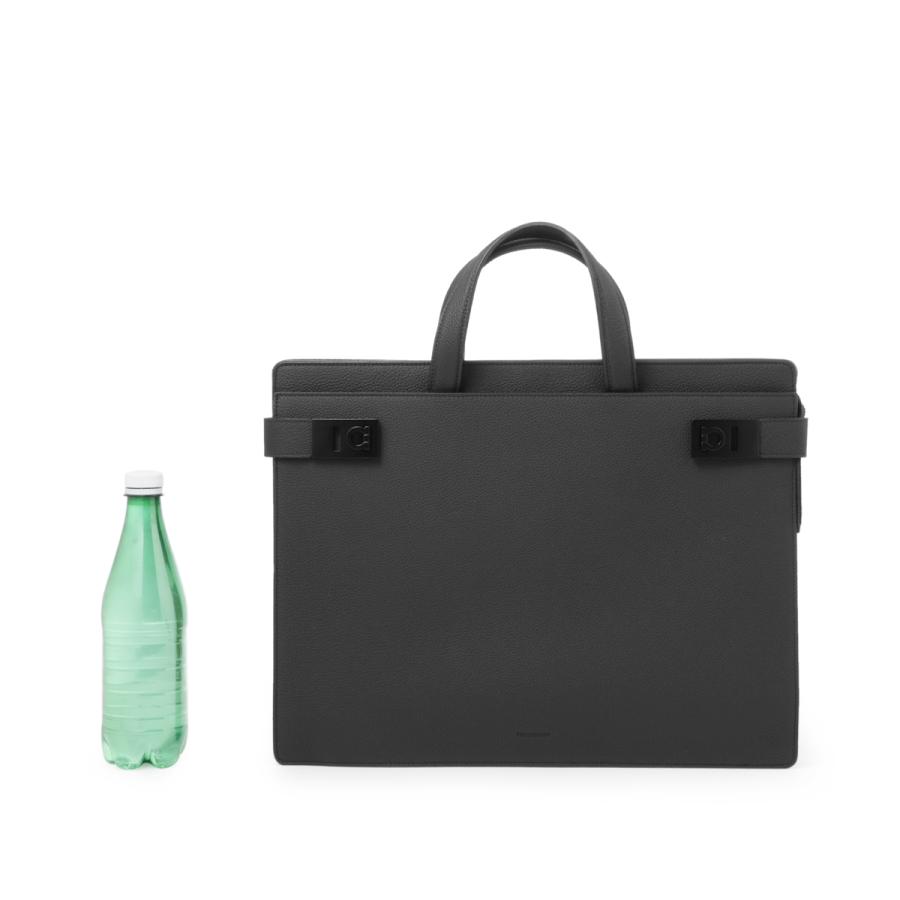 FERRAGAMO フェラガモ　ブリーフケース ブラック メンズ FERRAGAMO（フェラガモ） ブリーフケース ビジネスバッグ ブラック