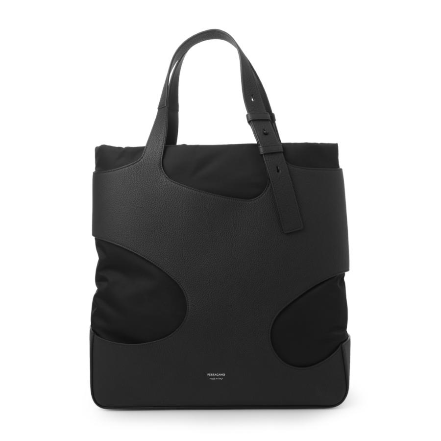 FERRAGAMO（フェラガモ） トートバッグ ブラック メンズ cut-out
