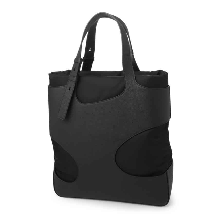 FERRAGAMO フェラガモ トートバッグ ブラック メンズ cut-out