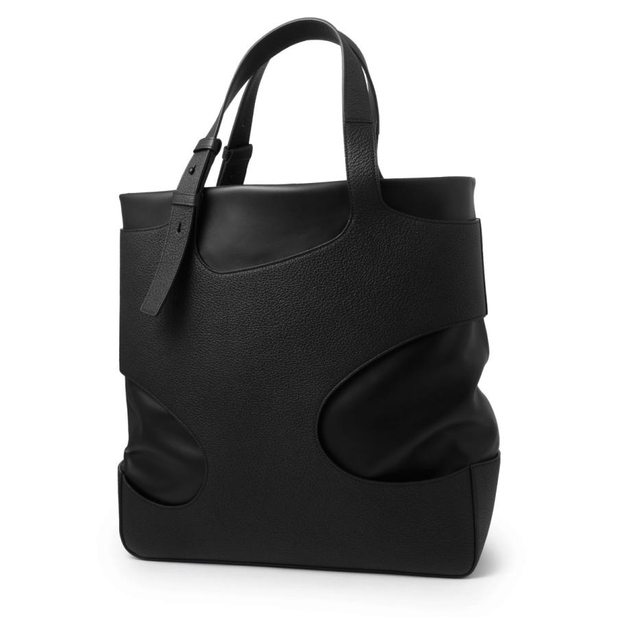 FERRAGAMO フェラガモ トートバッグ ブラック メンズ cut-out