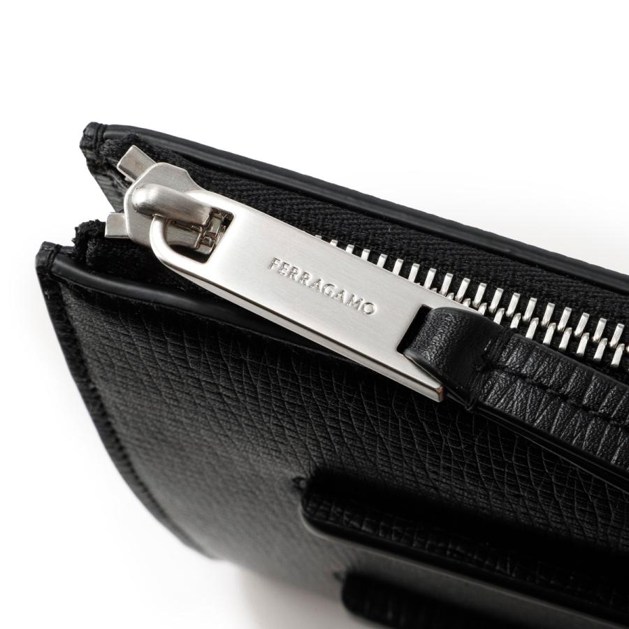 FERRAGAMO（フェラガモ） クラッチバッグ NEW REVIVAL ポーチ ブラック