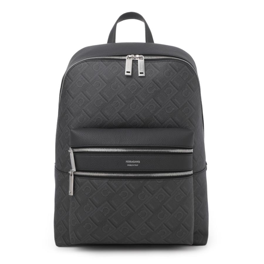 FERRAGAMO（フェラガモ） バックパック TRAV EMB BLO グレー メンズ