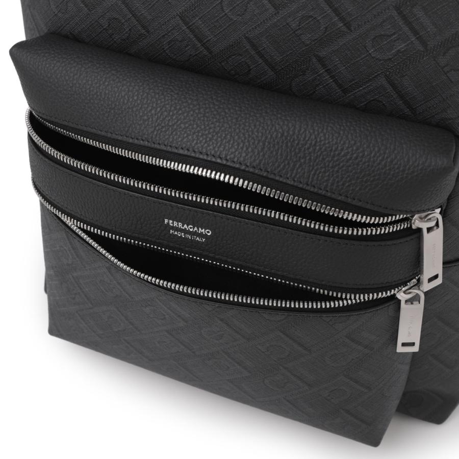 FERRAGAMO（フェラガモ） バックパック TRAV EMB BLO グレー メンズ