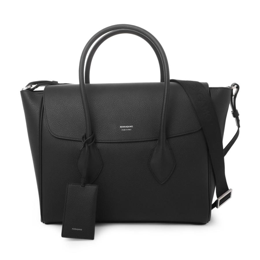 FERRAGAMO（フェラガモ） ブリーフケース ブラック メンズ florence