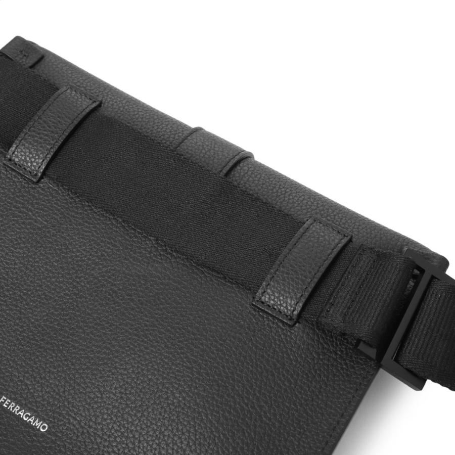FERRAGAMO（フェラガモ） ベルトバッグ クロスボディバッグ ブラック