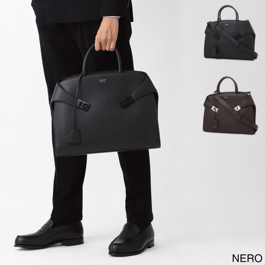 FERRAGAMO（フェラガモ） ブリーフケース HUG BRIEFCASE ハグ メンズ