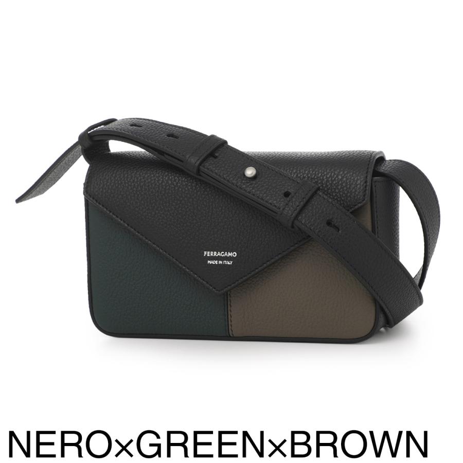 FERRAGAMO フェラガモ ショルダーバッグ 3WAY FER COL BLOC