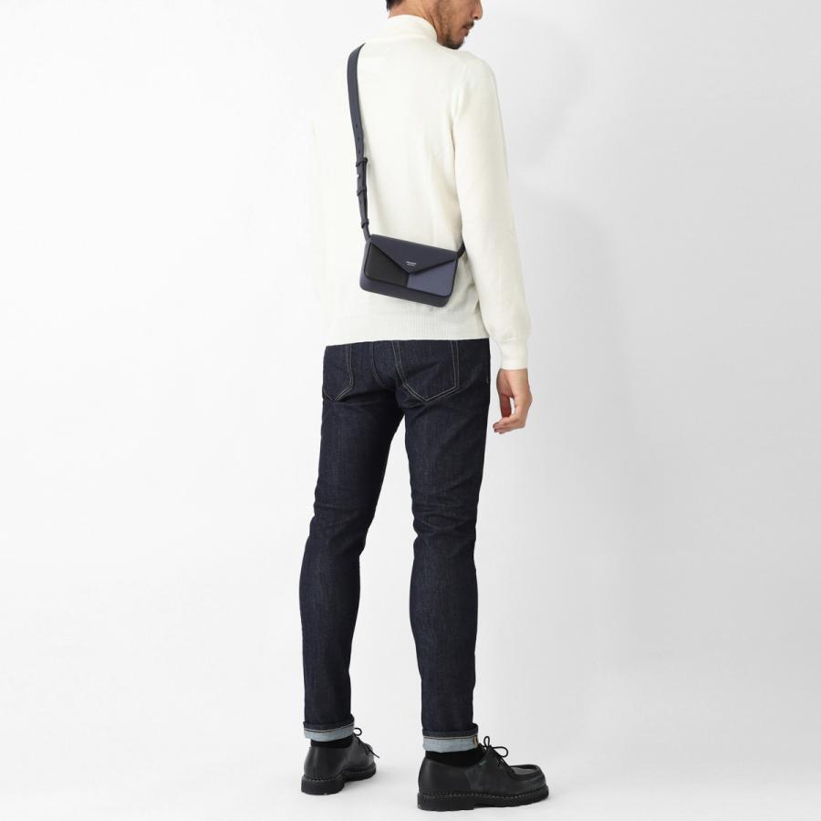 [あす着] フェラガモ FERRAGAMO ショルダーバッグ 3WAY クラッチバッグ メンズ FER COL BLOC FERRAGAMO（フェラガモ） ショルダーバッグ 3WAY FER COL BLOC