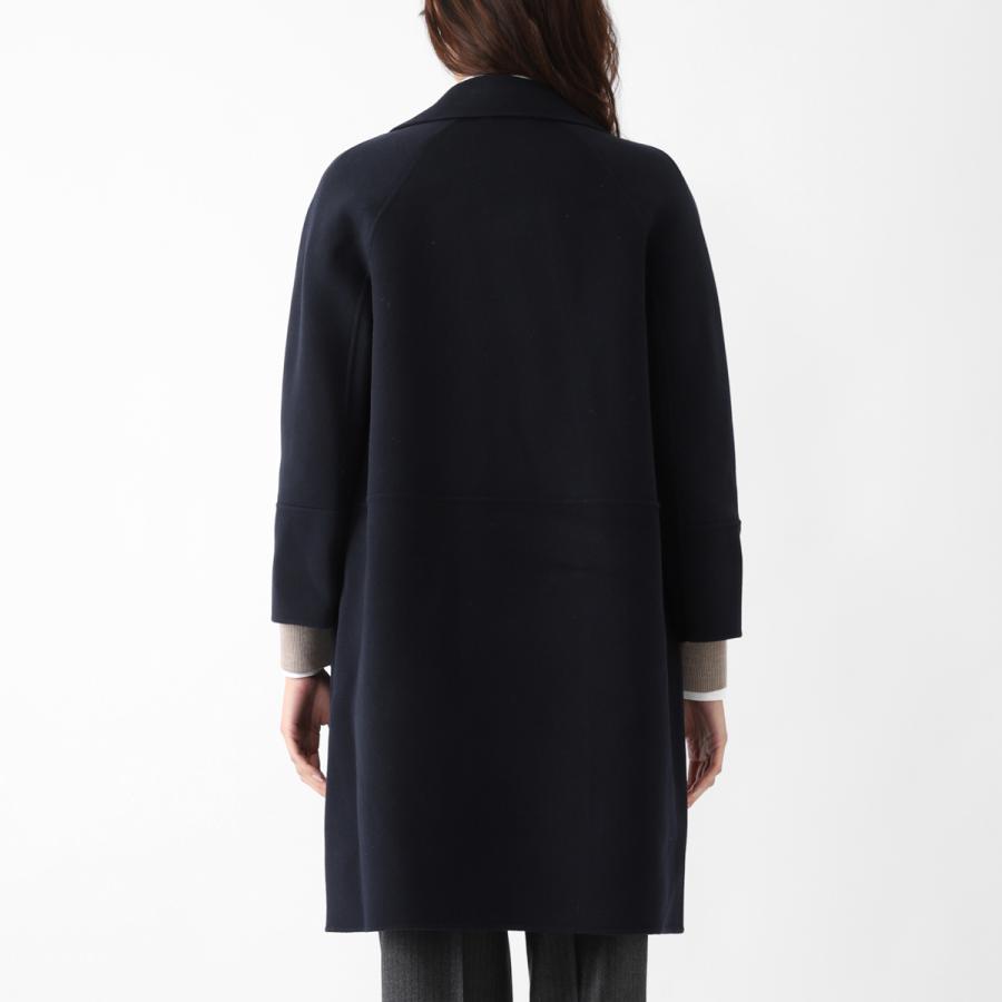 フランコフェラーロ 高級ツイードコート ラナウール マルチmix 17万 エスマックスマーラ S Max Mara ウールコート ARONA ラグラン