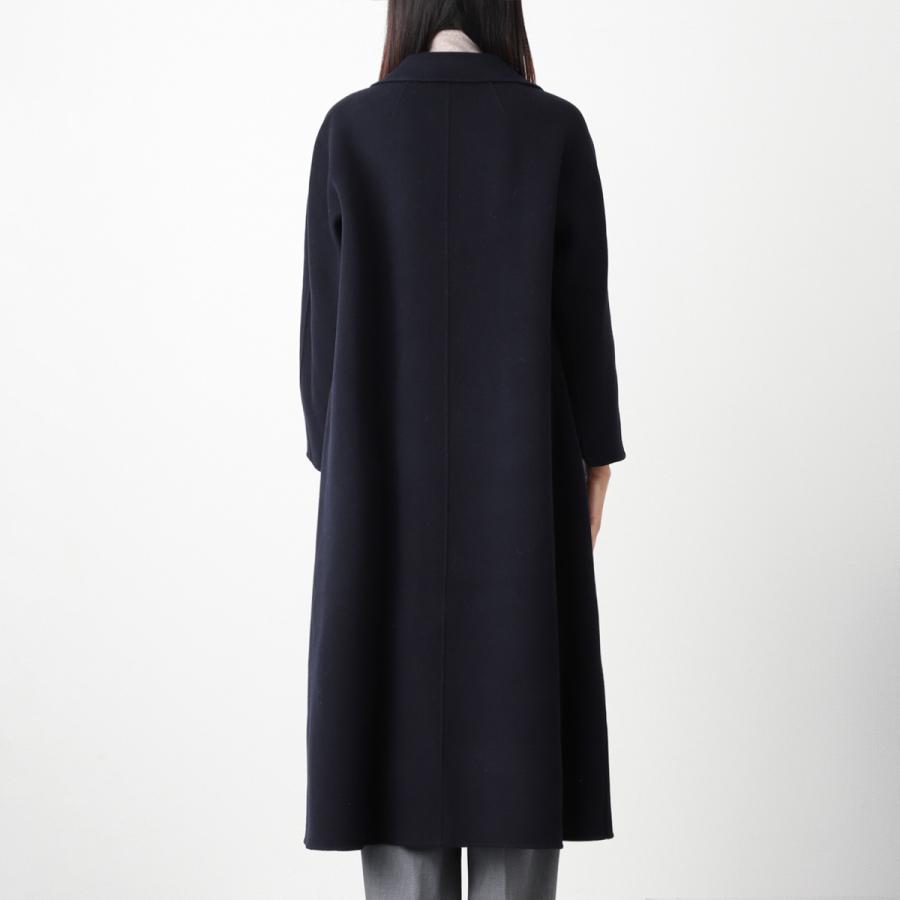 MAX MARA チェスターコート 裏地ロゴ柄 42 大きいサイズ XL 黒 MAX MARA チェスターコート 裏地ロゴ柄 42 大きいサイズ XL 黒