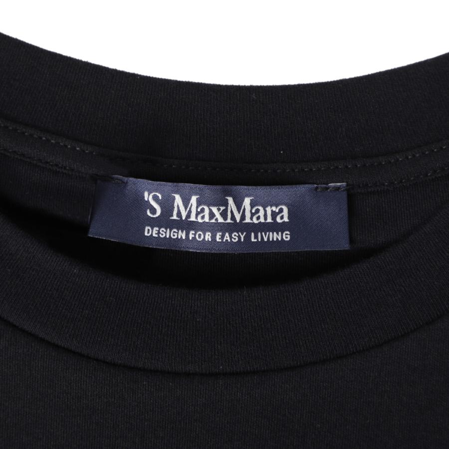 エスマックスマーラ S Max Mara クルーネックTシャツ MADERA