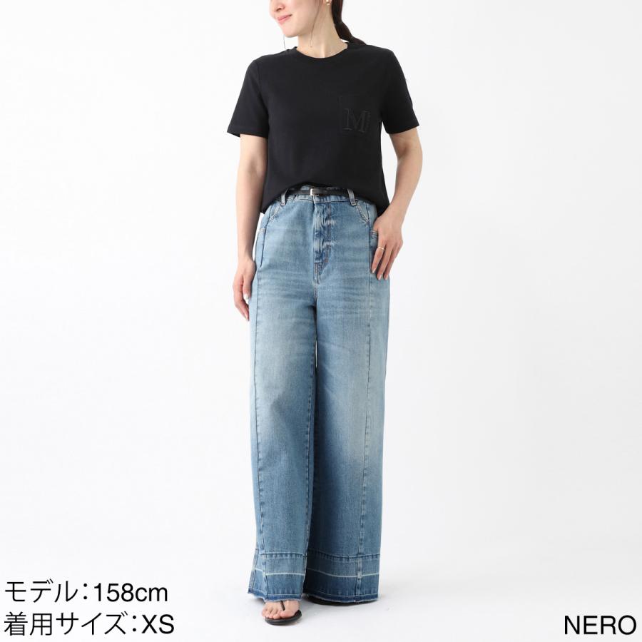 エスマックスマーラ S Max Mara クルーネックTシャツ MADERA