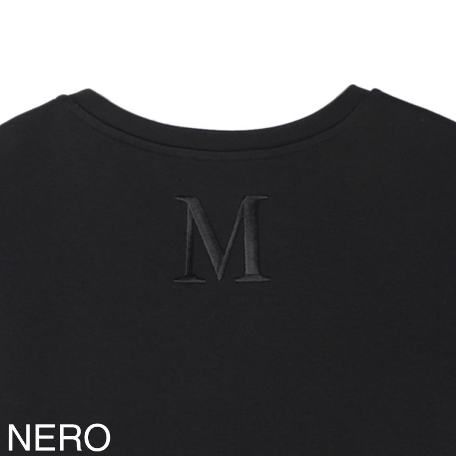 エスマックスマーラ S Max Mara クルーネックTシャツ TUBO レディース 2429976021650-010の画像
