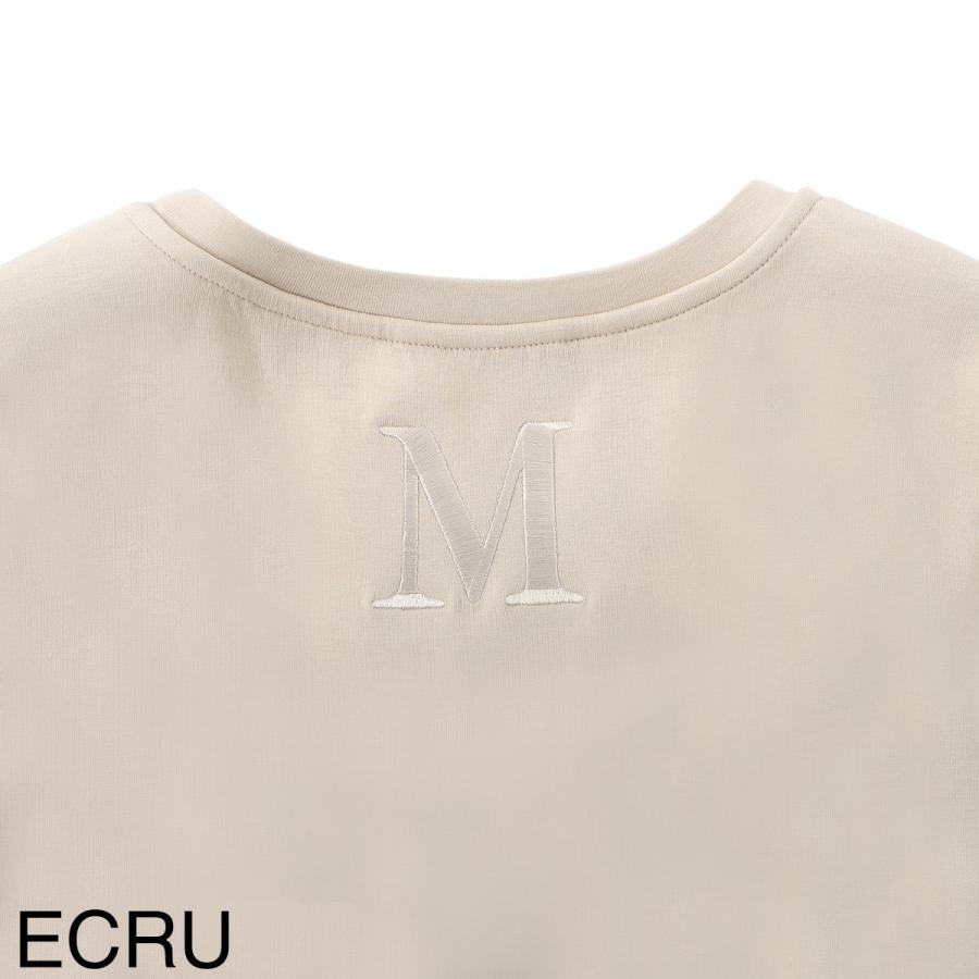 エスマックスマーラ S Max Mara クルーネックTシャツ TUBO レディース 2429976021650-010の画像