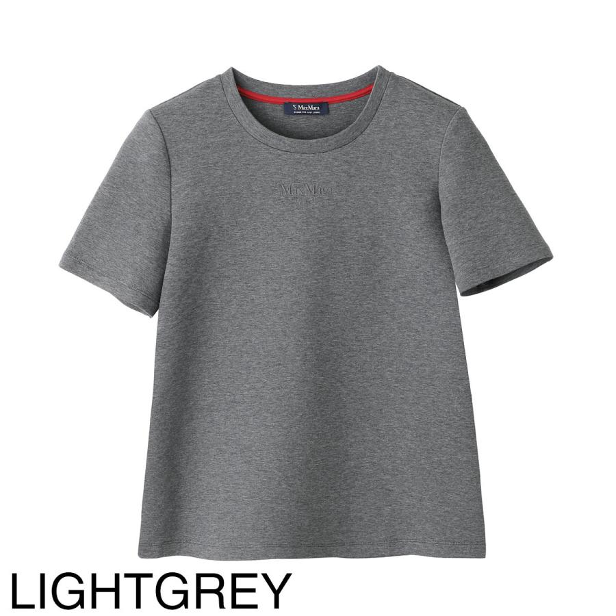 エスマックスマーラ S Max Mara クルーネックTシャツ TUBO レディース 2429976021650-010の画像