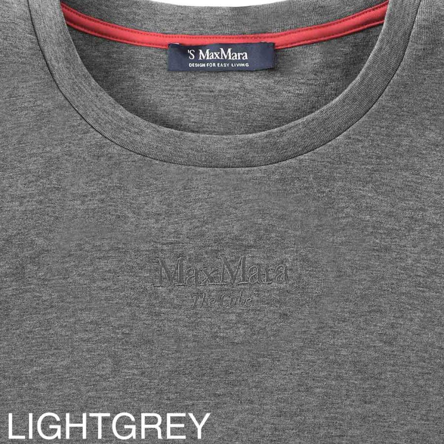 エスマックスマーラ S Max Mara クルーネックTシャツ TUBO レディース 2429976021650-010の画像