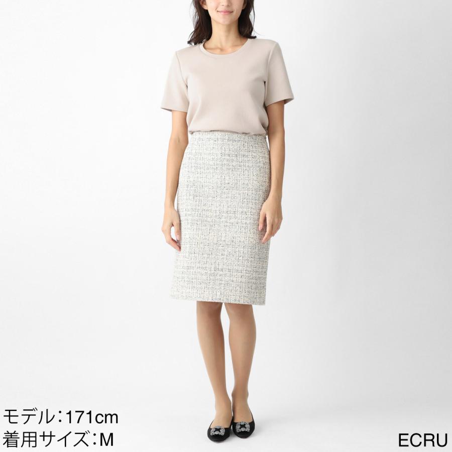 エスマックスマーラ S Max Mara クルーネックTシャツ TUBO レディース 2429976021650-010の画像