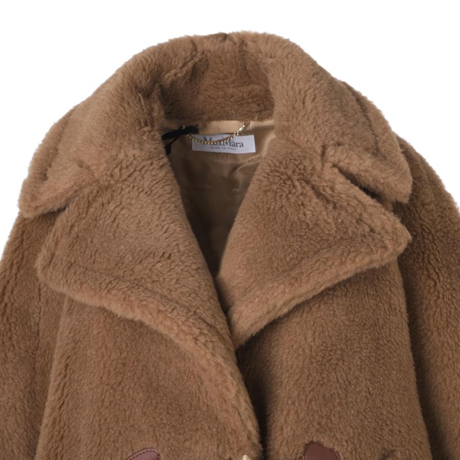 【美品】マックスマーラ　ポンチョ　スタンドカラー　ケープコート　ウール　ブラウン Max Mara マックスマーラ ポンチョ アウター FRINE ウール ジャ