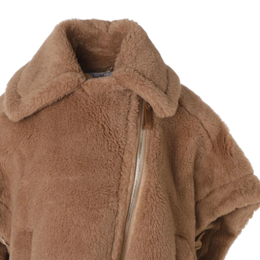 Max Mara マックスマーラ ケープ NEWMANTO ポンチョ ブラウン Max Mara マックスマーラ ケープ NEWMANTO ポンチョ ブラウン