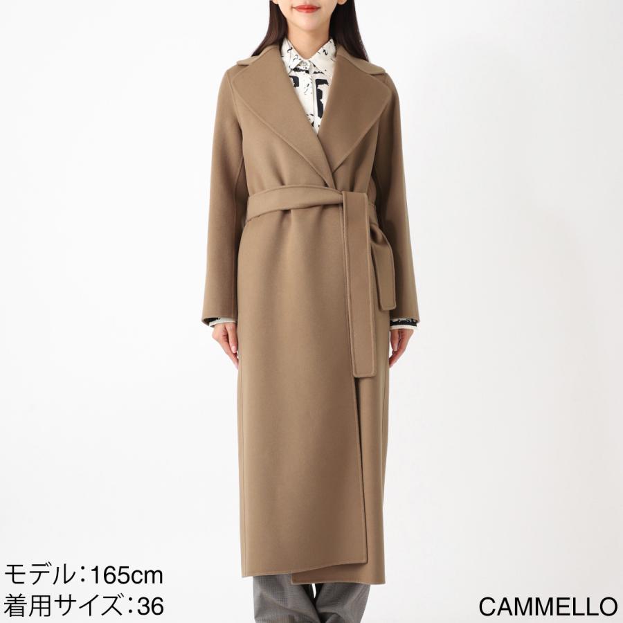エスマックスマーラ S Max Mara ウールコート POLDO ラップ