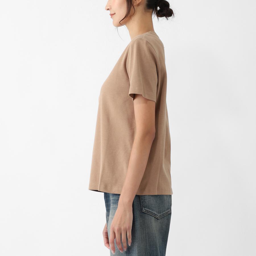 エスマックスマーラ S Max Mara クルーネックTシャツ GEMMA ブラウン レディース 2529976041600-006の画像