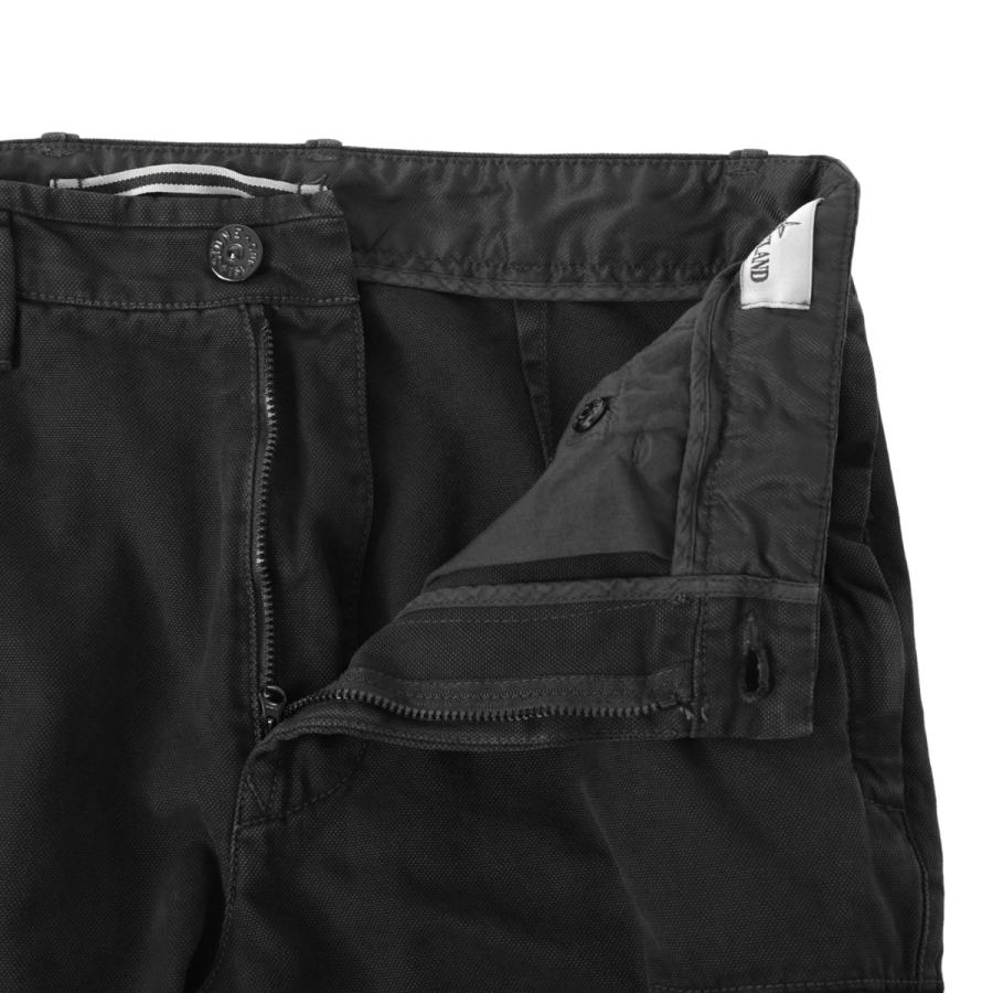 STONE ISLAND（ストーン アイランド） カーゴパンツ 30401 ブラック