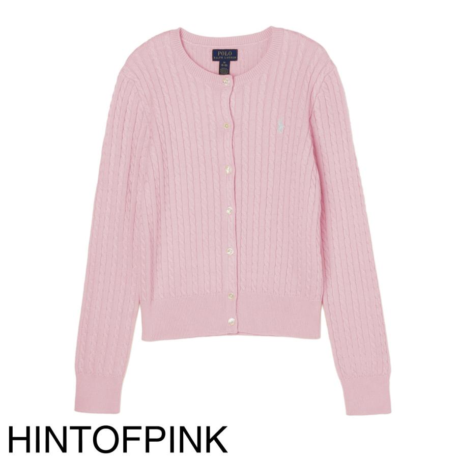 ポロラルフローレン POLO RALPH LAUREN カーディガン CABLE-KNIT COTTON CARDIGAN 313543047 ガールズ KIDS キッズ ガールズ レディース 313543047-011の画像