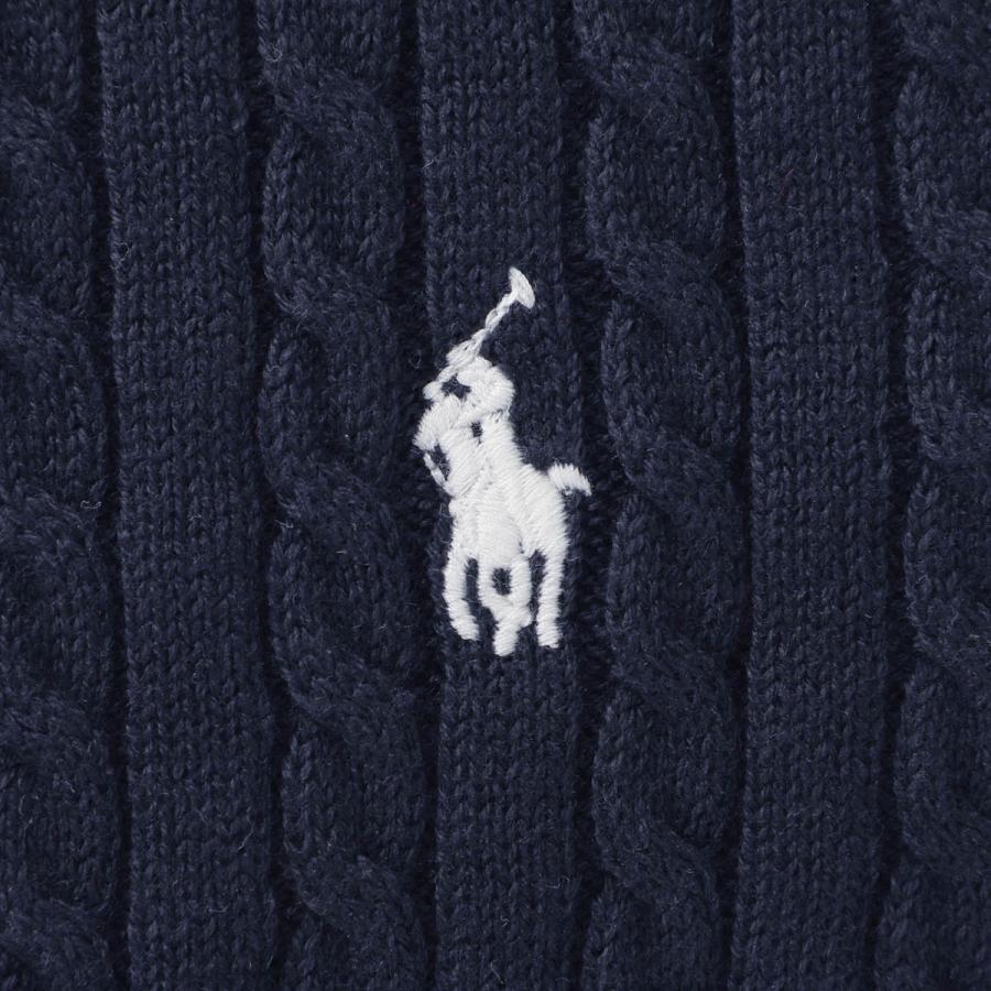 ポロラルフローレン POLO RALPH LAUREN カーディガン CABLE-KNIT COTTON CARDIGAN 313543047 ガールズ KIDS キッズ ガールズ レディース 313543047-011の画像