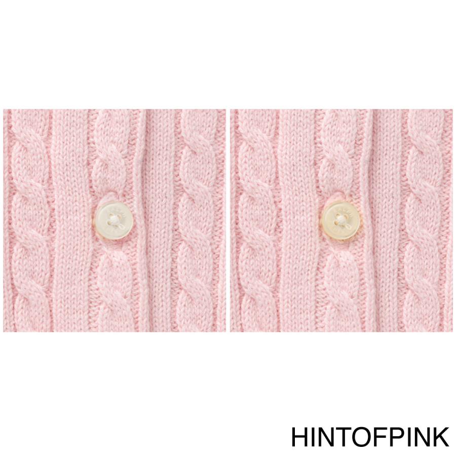 ポロラルフローレン POLO RALPH LAUREN カーディガン CABLE-KNIT COTTON CARDIGAN 313543047 ガールズ KIDS キッズ ガールズ レディース 313543047-011の画像