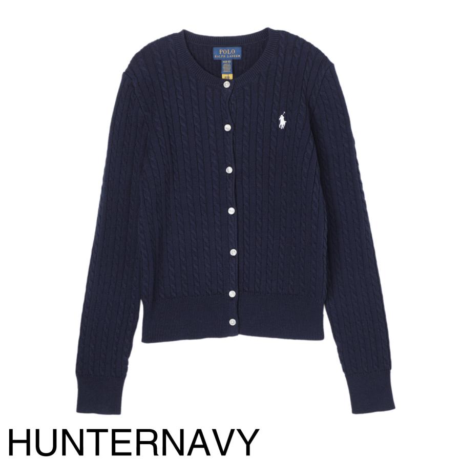 ポロラルフローレン POLO RALPH LAUREN カーディガン CABLE-KNIT COTTON CARDIGAN 313543047 ガールズ KIDS キッズ ガールズ レディース 313543047-011の画像