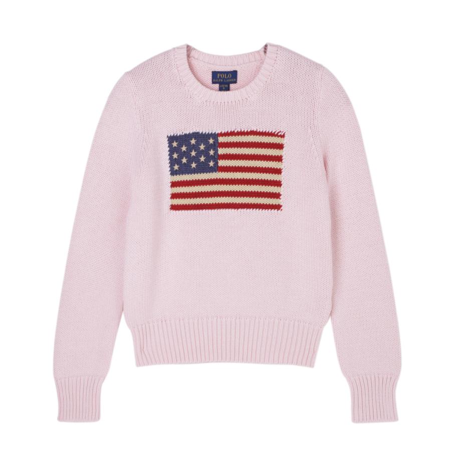 POLO RALPH LAUREN（ポロ・ラルフローレン） クルーネックニット FLAG