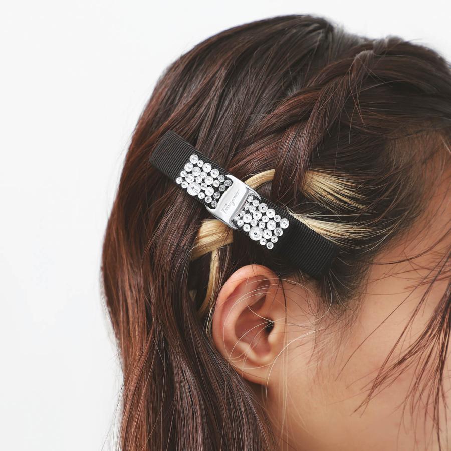 FERRAGAMO（フェラガモ） (Salvatore Ferragamo) バレッタ ブラック