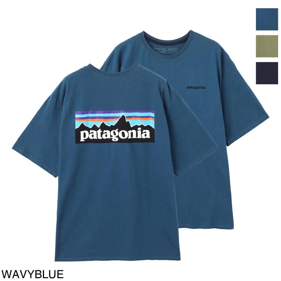 patagonia（パタゴニア） クルーネック半袖Tシャツ P-6 Logo