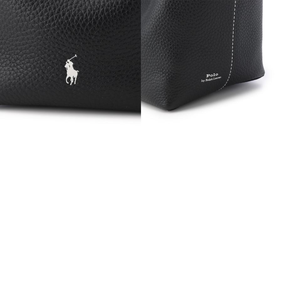 ポロラルフローレン POLO RALPH LAUREN トートバッグ 2WAY POLO PLAY LEATHER SMALL TOTE ＆ CROSSBODY ポニー レザー クロスボディバッグ レディースの画像