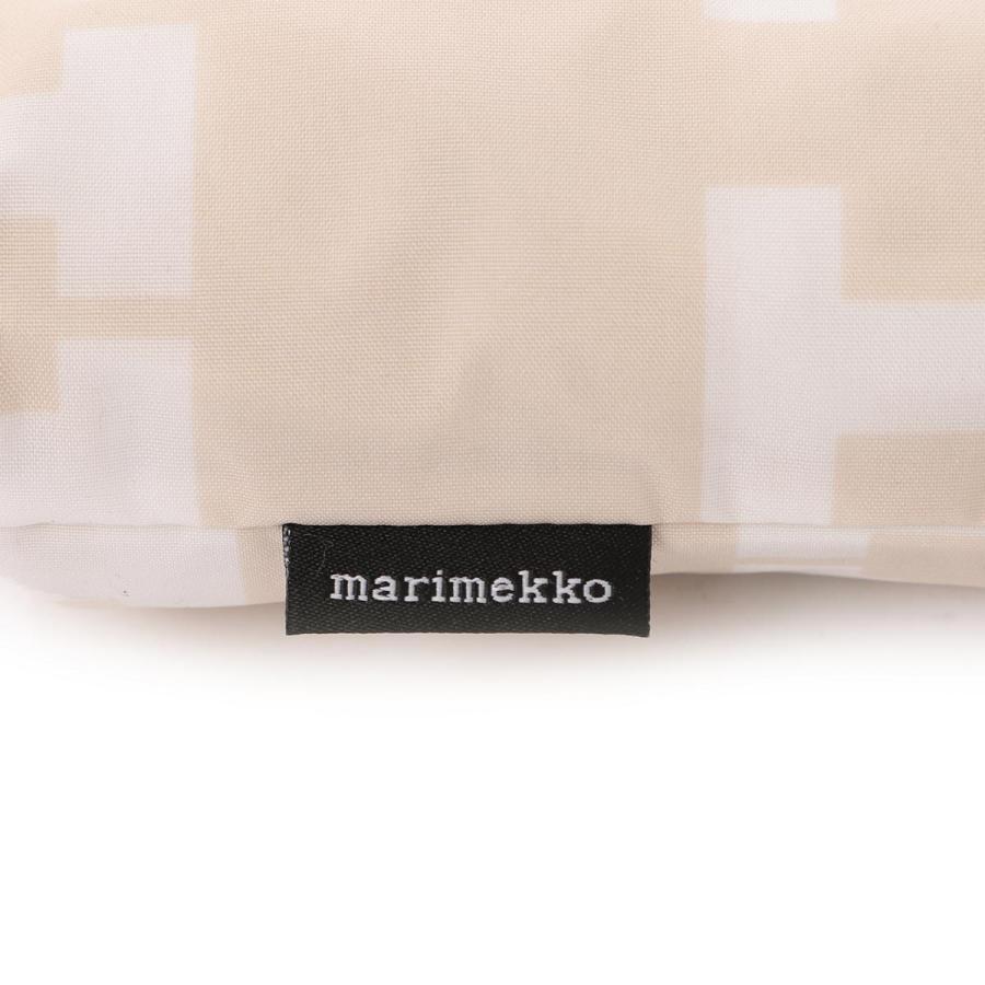 marimekko（マリメッコ） 折りたたみ傘 MINI MANUAL LOGO ベージュ