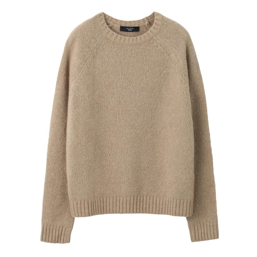 Weekend Max Mara カットワークスリーブクルーネックトップス