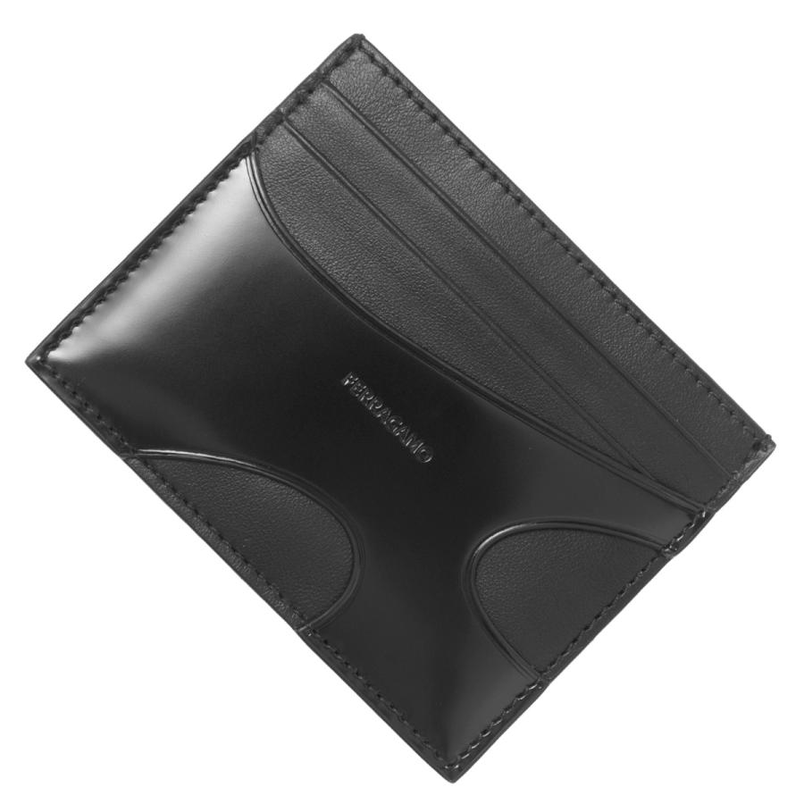 Salvatore Ferragamo 黒 ケース FERRAGAMO（フェラガモ） (Salvatore Ferragamo) カードケース