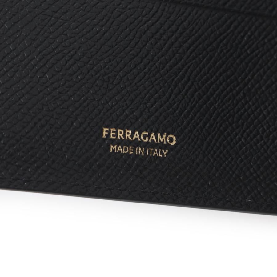 FERRAGAMO（フェラガモ） マネークリップ ブラック メンズ 661475