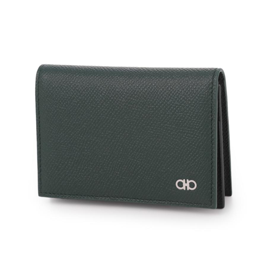 FERRAGAMO（フェラガモ） カードケース メンズ 661607-788095-moss