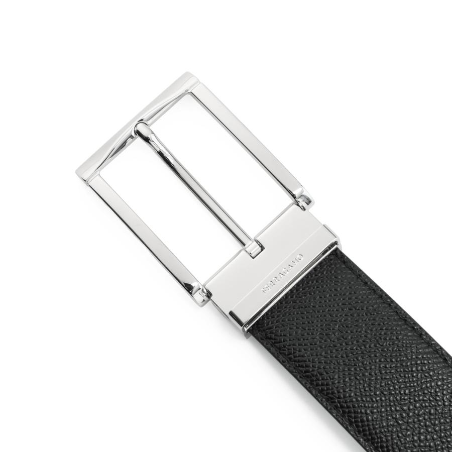 FERRAGAMO（フェラガモ） リバーシブルベルト メンズ : モダンブルー