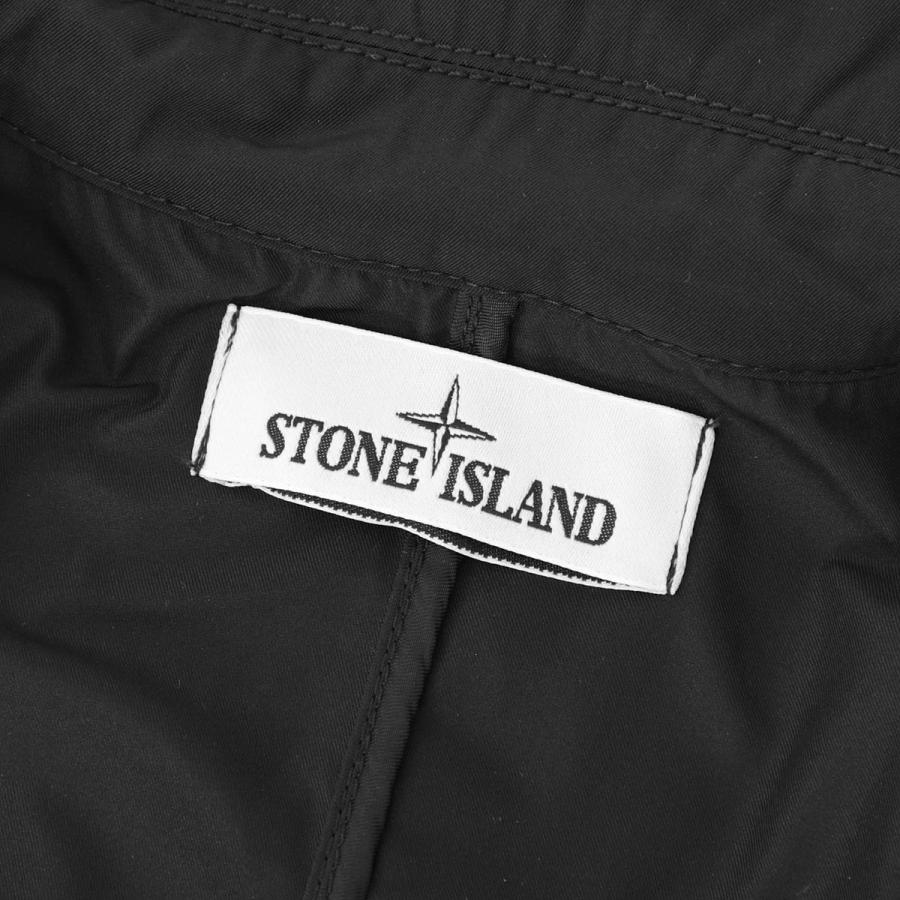 ストーンアイランド STONE ISLAND ステンカラーコート 70526 MICRO TWILL ブラック メンズ 801570526-v0029｜mb-y｜14